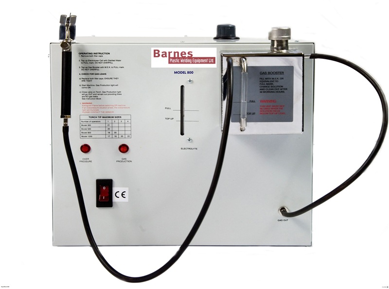 Barnes Model 800 Acrylic Flame Polisher