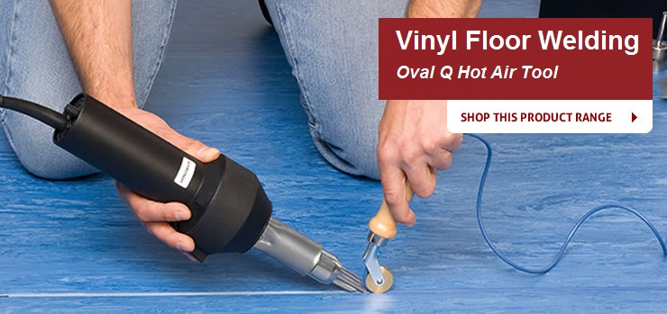 Vinyl Floor Welding - Oval Q Hot Air Tool