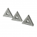Triangular Carbide Scraper Blades - Flooring