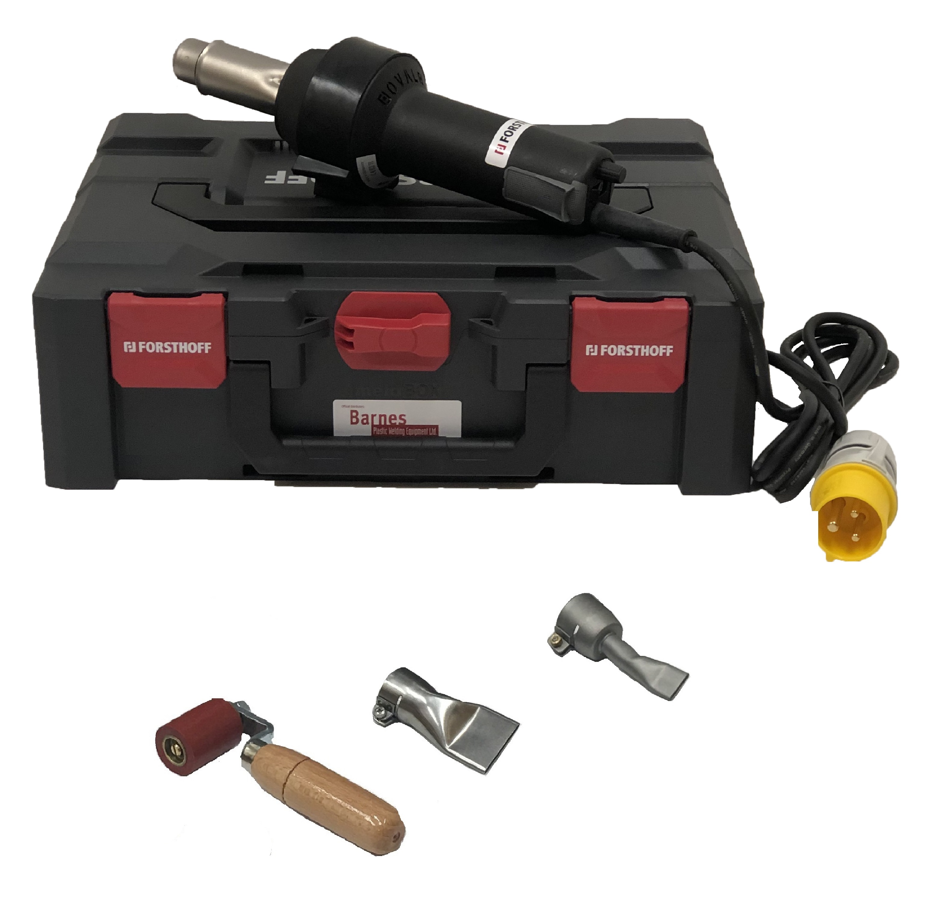 Oval Q - Single Ply Roof Hot Air Welding STARTER Kit - 110v