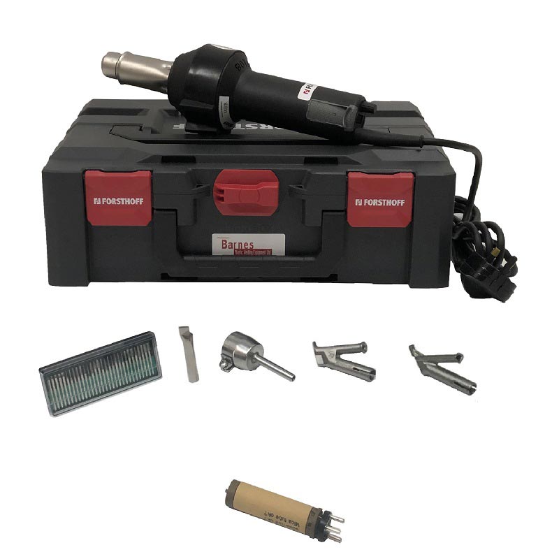 230V Oval Q - Plastic Car Bumper Repair Kit - Hot Air