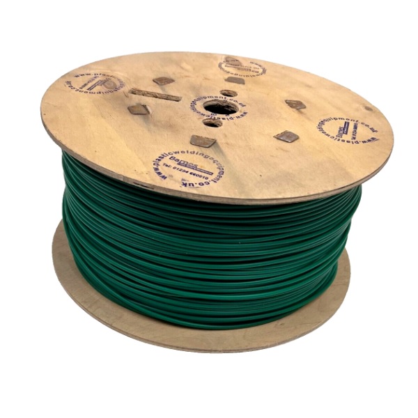 4mm Ø 5kg Dark Green HDPE (High Density Polyethylene) Plastic Welding Rod for Plastic Fabrication & Repair