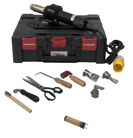 Oval Q - Single Ply Roof Hot Air Welding FULL Kit - 110v